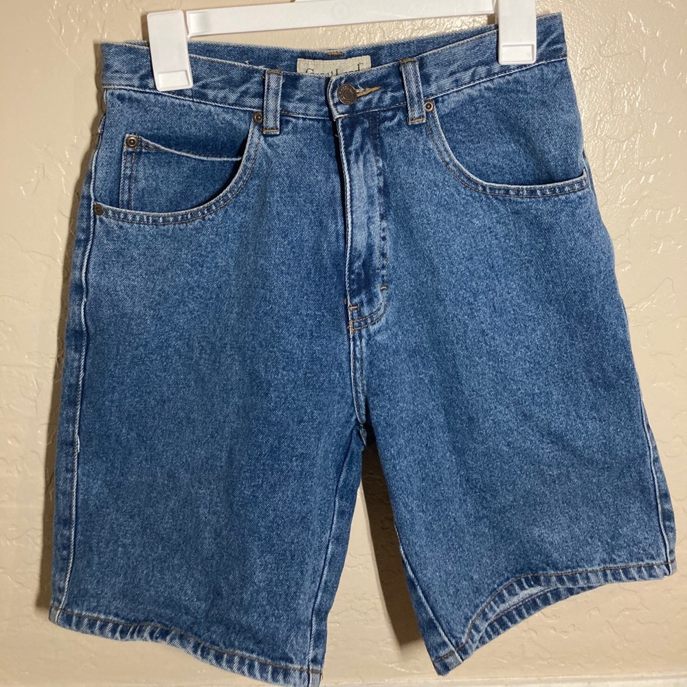 Denim Bermuda Shorts